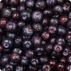 アンデス山脈近郊で収穫した甘さが特長のチリ産ブルーベリーです。丁寧に選別し、急速凍結でおいしさを閉じ込めました。アイスやパフェ、ヨーグルトやベーカリー用のトッピングなど様々なメニューでご活用ください。