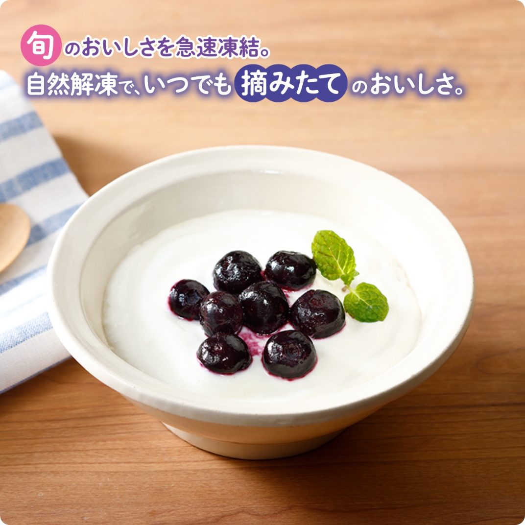 アンデス産のブルーベリー