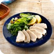 スライスチキン
(アマニ鶏使用)