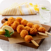 一口フライドチキン串 