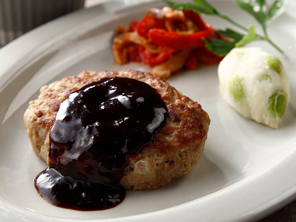 アットホームバル&reg; ハンバーグステーキ 黒デミソース