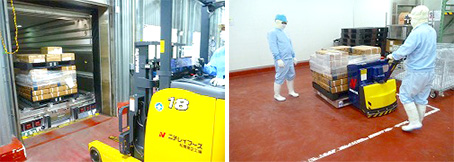 6.原材料・包材の受け入れ