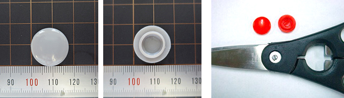 【ハサミの装飾（支点カバー）参考画像】