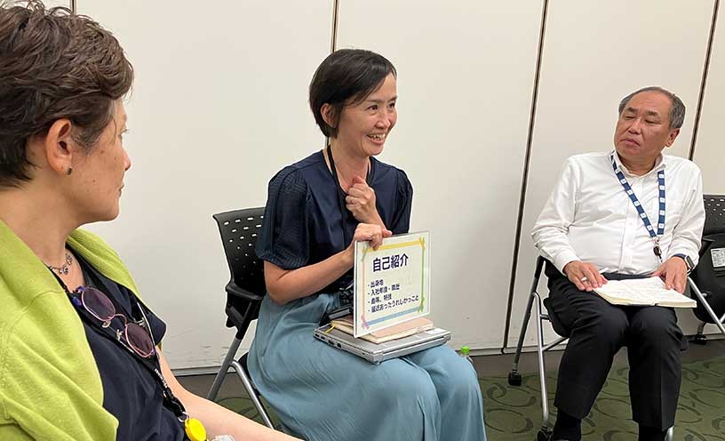 役員と従業員の対話機会「あぐら」の実施