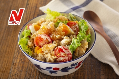 コロッケを簡単リメイク ごろっとポテトサラダ