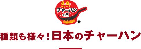 種類も様々!日本のチャーハン
