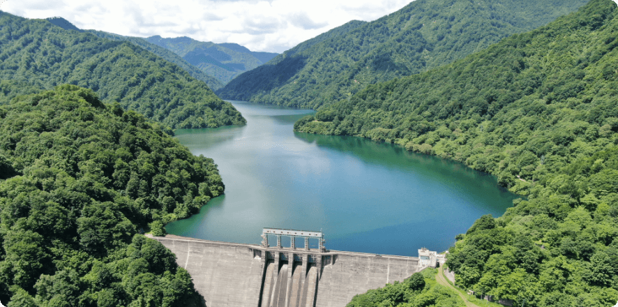 八久和発電所 / 画像提供：東北電力株式会社