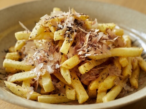 ポテトの梅かつお風味