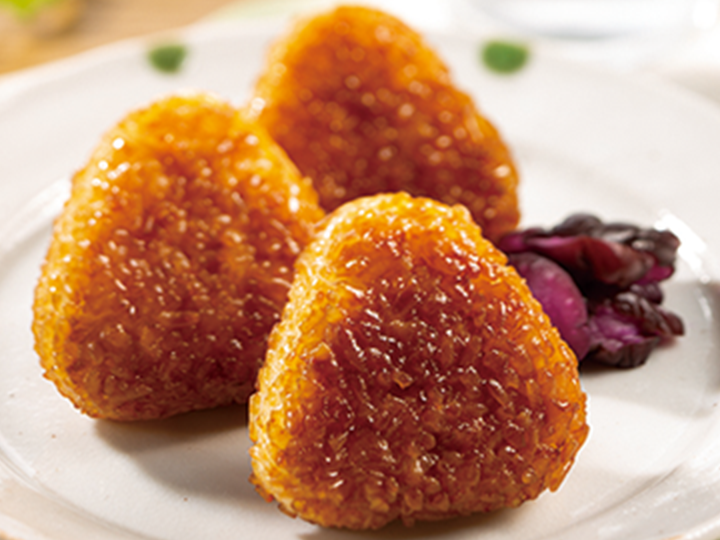 Yaki-onigiri (frozen grilled rice balls) Image