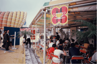 1970年 大阪万博の様子