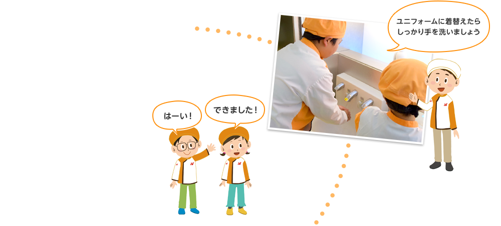 STEP1 まずは着替え